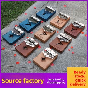 <span class=keywords><strong>Kalimba</strong></span> 17 touches pour débutants, piano à pouces, instrument de musique à doigts - Product Image 3