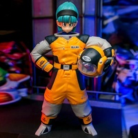 Figura de Acción de PVC de 21 cm de Bulma en Traje Espacial Namekiano de DBZ, Figura de Anime de PVC para Decoración y Regalos