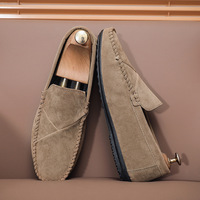 Chaussures décontractées pour hommes, mocassins antidérapants grande taille, style marche, semelle souple, pour l'extérieur, vente en gros