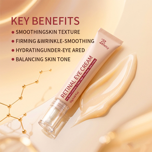 Crema de <span class=keywords><strong>Ojos</strong></span> con Bakuchiol y Retinol al por Mayor (OEM) para Eliminar Bolsas en los <span class=keywords><strong>Ojos</strong></span>, Patas de Gallo, Líneas Finas, Ojeras, <span class=keywords><strong>Antiarrugas</strong></span> y Reafirmante - Product Image 4