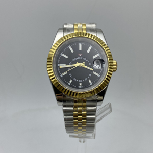 High Quality Stainless Steel <b>Automatic</b> Mechanical Watch for Men NH35 Movement Sapphire Crystal <b>Wristwatch</b> - Product Image 4