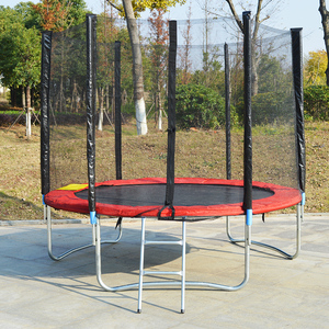 <span class=keywords><strong>Trampoline</strong></span> de rebond galvanisé de 6 pieds avec <span class=keywords><strong>filet</strong></span> de sécurité externe et sacs à chaussures <span class=keywords><strong>Trampoline</strong></span> - Product Image 1