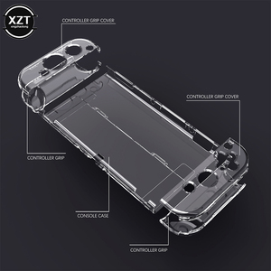 Funda protectora de cristal 2023 para Nin Tendo <span class=keywords><strong>Switch</strong></span> <span class=keywords><strong>OLED</strong></span>, funda rígida transparente acoplable para <span class=keywords><strong>Switch</strong></span> <span class=keywords><strong>OLED</strong></span>, accesorio de consola - Product Image 4