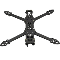 Support de caméra UAV usiné avec précision par CNC, support de drone en aluminium 6061, équipement de photographie aérienne léger