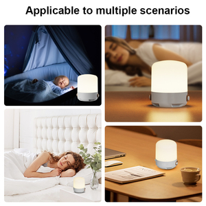 Lámpara <span class=keywords><strong>de</strong></span> Mesa Recargable ABS Moderna y Portátil, Máquina <span class=keywords><strong>de</strong></span> Sonido <span class=keywords><strong>de</strong></span> Ruido Blanco con Temporizador (30/60/90s), Luz Nocturna LED para Dormitorio <span class=keywords><strong>de</strong></span> Bebé - Product Image 5