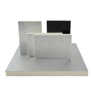 10-40mm Độ dày chống cháy polyiso cứng nhắc bọt ống dẫn Hội Đồng Quản trị HVAC cách nhiệt PIR cứng nhắc bọt PID Ống Hội Đồng Quản Trị - Product Image 1