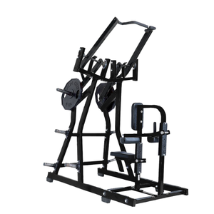 業務用 ISOラテラル フロントラットプルダウン マシン 成人用フィットネス器具 プレートロード式 スチール製 - Product Image 1