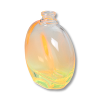 Bouteille de parfum Oem vente en gros d'emballage écologique bouteilles de diffuseur bouteille de parfum ambré en verre de luxe