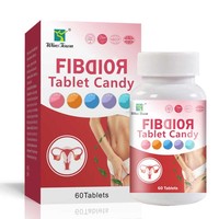 Comprimés de Bonbons Harmonie Féminine Naturelle - Mélange de Feuilles de Molène et de Dong Quai pour le Confort Menstruel et le Bien-être Équilibré du Corps