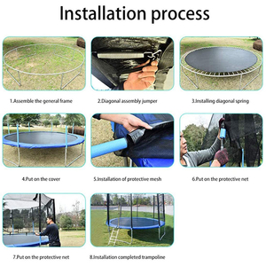 <span class=keywords><strong>Trampoline</strong></span> — <span class=keywords><strong>Trampoline</strong></span> de plage, pour l'extérieur, pour enfants et adultes, <span class=keywords><strong>prix</strong></span> populaire, 8 pieds, 10 pieds, 12 pieds, 14 pieds, 16 pieds - Product Image 6