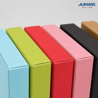 Dossiers en carton coloré pour emballage de vernis à ongles, huiles et cosmétiques, recyclables et vernissés