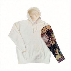 Sudadera con Capucha Personalizada para Hombre, Estilo Urbano, Tejido Grueso, Estampado de Anime, Talla Grande, para Primavera - Product Image 1