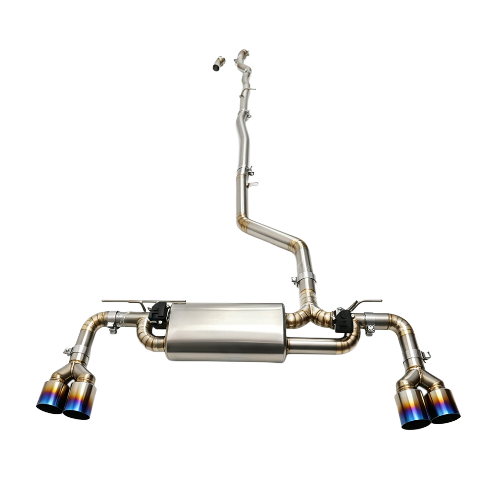 VantaFlow Titanium Cat-back Exhaust Pipes for BMW 520i/525i/530i G30 B48 2.0T 2017-2024 Sedan Car Exhaust /Electronic Valve Control