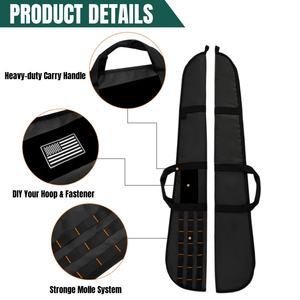 กระเป๋าปืนยาวแบบนุ่ม ขนาด 38''42''44''46''50'' พร้อมสายสะพายปรับได้ ซิปทนทาน อุปกรณ์เสริมสำหรับกิจกรรมกลางแจ้ง - Product Image 3