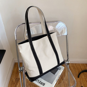 Bolsa de lona de buena calidad logotipo personalizado venta al por mayor bolsa de lona de algodón reutilizable para ir de compras - Product Image 6