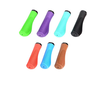 Ergonomic Handlebar Grips 22.2mm 133mm Non Slip Rubber For Mountain Bikes Road Bikes Cycling Accessories - Product Image 1