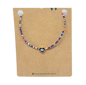 Collier pendentif vintage en pierre naturelle ancienne Style ethnique Pendentif Boho Long collier de perles pour femmes au prix de gros - Product Image 1