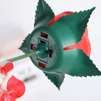 Rose artificielle lumineuse LED colorée créative, cadeau réutilisable pour les fêtes de Noël, la Saint-Valentin, les mariages, le Nouvel An