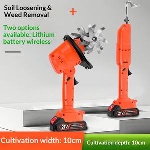 Micro-motoculteur électrique portatif 21V rechargeable, <span class=keywords><strong>motobineuse</strong></span> agricole, petite <span class=keywords><strong>motobineuse</strong></span> rotative pour jardin domestique - Product Image 4