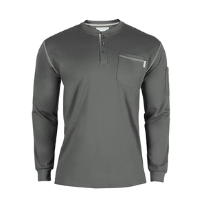 Nhà máy cung cấp Áo sơ mi giản dị chống cháy Phi Hành Đoàn t Áo Sơ Mi Hàn làm việc FR chống cháy Áo sơ mi FRC - Product Image 2