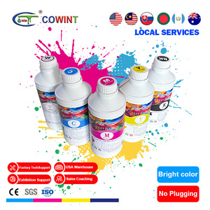 Cowint trực tiếp để phim xp600 i3200 đầu in dtf máy in 5 màu cmykw in chuyển nhiệt 1000ml 500ml dtf mực - Product Image 1