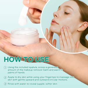 ครีมล้างเครื่องสำอางวีแกนสูตรอ่อนโยน ไม่ระคายเคือง ทำความสะอาดผิวอย่างล้ำลึก บำรุงผิวชุ่มชื้น ล้างเครื่องสำอางได้อย่างหมดจด - Product Image 6