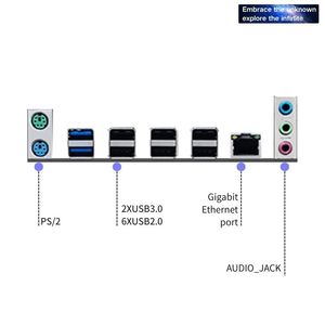 Pandl มาเธอร์บอร์ด X99-P8D4เดสก์ท็อป ATX รุ่นใหม่รองรับ E5 Intel <span class=keywords><strong>Xeon</strong></span> หน่วยความจำ4xDDR4 128GB TPM2.0 UEFI Win11บูตที่ปลอดภัย - Product Image 4