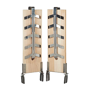 Panier à légumes pour barbecue en acier inoxydable de 8/12 pouces pour barbecue au charbon de bois en plein air - Product Image 1