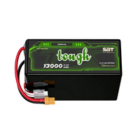 Самостоятельно разработанная твердотельная батарея Stability 12S 44.4V 13000mAh 13Ah 5C с высокой плотностью 350 Втч/кг для промышленных БПЛА и дронов