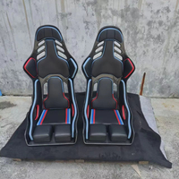 Siège baquet réglable Recaro CS avec dossier en fibre de carbone, ajustement universel pour Infiniti G35 G37 Q50 Q60