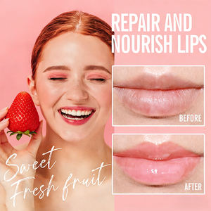 Mascarilla Labial Nutritiva Serie Frutas OEM con Alantoína y Ácido Hialurónico - Hidratante Antiarrugas 12g Cuidado Labial Marca Privada - Product Image 2