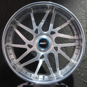 Custom 20 22 24 26 28 pollici cerchi forgiati cerchi in lega piatto profondo ruote per autovetture 2 pezzi ruote forgiate - Product Image 1