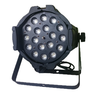 Luz LED Par RGBW 5 en 1 de 18x15W - Luz de Escenario Regulable con Soporte de Trípode, Iluminación Profesional para <span class=keywords><strong>DJ</strong></span>, Fiestas y Eventos - Product Image 2