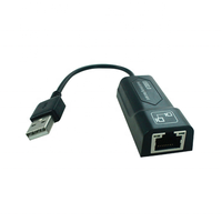 Adaptor Networt USB 2.0 Ke Ethernet RJ45 S2 S3 Lan Adaptor Gigabit untuk 10/100Mbps untuk Komputer