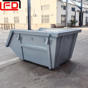 Benne à ordures de recyclage en acier industriel-poubelle de déchets de construction pour l'élimination de chantier - Product Image 1