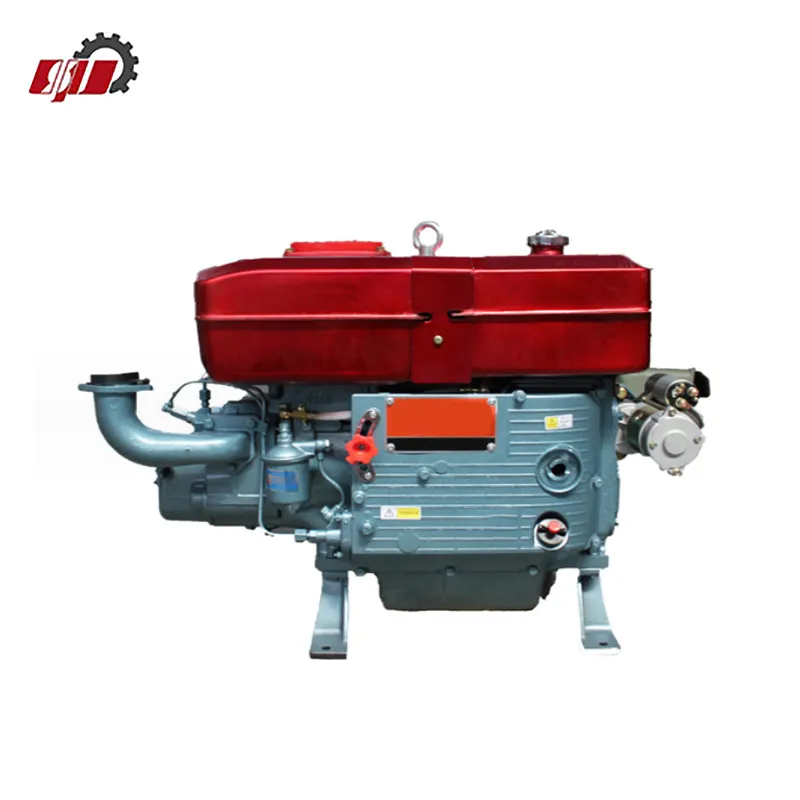 Watergekoelde 6pk Tot 32pk Horizontale Dieselmotor, Kleine Dieselmotoren Gebruikt Voor Verkoop