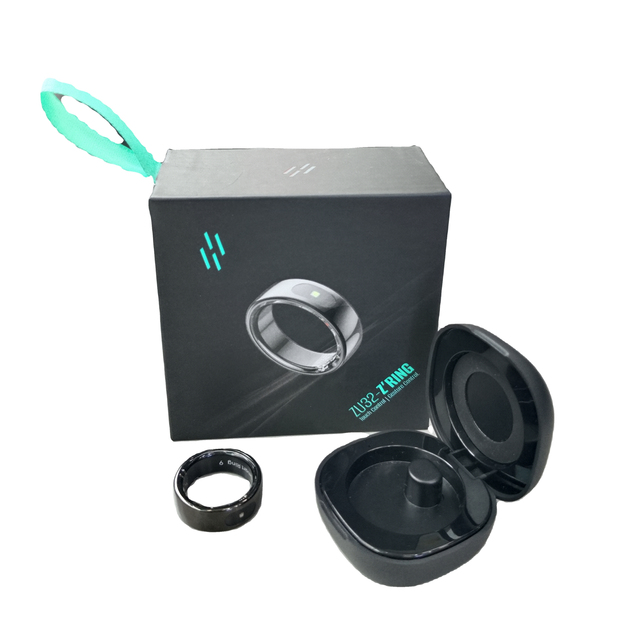 ZU32 Smart Ring Health and Fitness Monitoring Sports Tracker Waterproof Athletic Tracker Ring