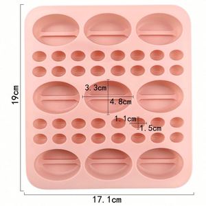 Molde de Silicona para Chocolate, Dulces y Galletas con Forma de Granos de Café, Reutilizable, Libre de BPA, para Hacer Hielo a Mano, OEM/ODM - Product Image 3