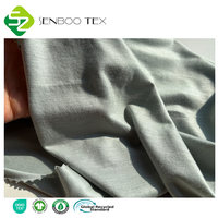 100% Bio-Jersey-Stoff Umwelt freundliche und nachhaltige Lyocell für Sommer Leichte Sport bekleidung Kleidung Plain Dress Fabric