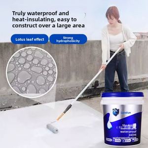 Revêtement imperméabilisant polymère à base de ciment JS personnalisé en usine, baril de 20 kg, à base d'eau, résistant aux alcalis, pour toitures, sous-sols et usage extérieur - Product Image 3