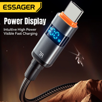 Kabel Pengisi Daya Cepat USB ESSAGER Seri ES-X61 USB A ke C PD 100W