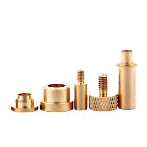 Tùy chỉnh đồng thau gia công phần <span class=keywords><strong>CNC</strong></span> chuyển dịch vụ với knurling cho hệ thống thủy lợi - Product Image 1