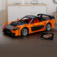 Cada C61502 Nouveau Kit de Modélisme MOC Voiture de Course 1:8 Télécommandée, Cadeau d'Assemblage pour Adultes, Ensembles de Blocs de Construction 3182 Pièces