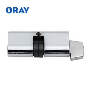 <span class=keywords><strong>Cerradura</strong></span> de puerta de cilindro de latón macizo de perfil europeo, precio al por mayor, <span class=keywords><strong>llave</strong></span> de diseño novedoso, manijas interiores de mortaja razonables, incluye 3 Llaves - Product Image 2