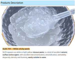 SLES 170kg/ sles 70% सोडियम laureth सल्फेट कीमत - Product Image 5