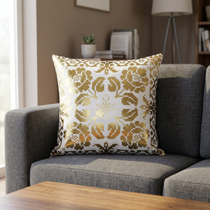 Housse de coussin décorative en coton tissé traditionnel pour canapé, chambre, salon, literie – Vente en gros - Product Image 3