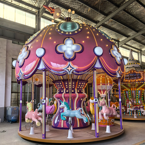 Giostra a Cavalli da 16 Posti per Bambini e <span class=keywords><strong>Adulti</strong></span> in Vendita per Parchi Giochi e Parchi Divertimento all'Aperto - Product Image 5