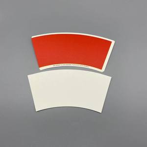 กระดาษเคลือบ PE สำหรับพัดกระดาษแบบใช้แล้วทิ้ง เกรดอาหาร สำหรับงานพิมพ์ออฟเซ็ต 210 แกรม เป็นมิตรกับสิ่งแวดล้อม กันน้ำ เหมาะสำหรับขนม บะหมี่ สลัด - Product Image 1