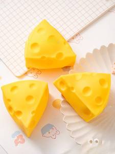 Juguetes Blandos de Queso 3D, Recuerdos de Fiesta, Antiestrés, Regalo de Navidad - Product Image 3