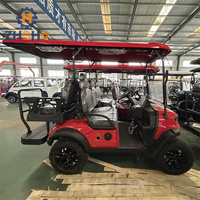 Voiture de golf électrique en vente Moteur 5kw Batterie 200ah 2-6-72 Volt 48v Moteur 2 temps Buggy